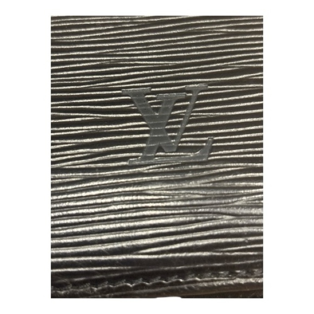 Louis Vuitton Black Epi Serviette Briefcase w/ Lock & Keys - Picture 5 of 10